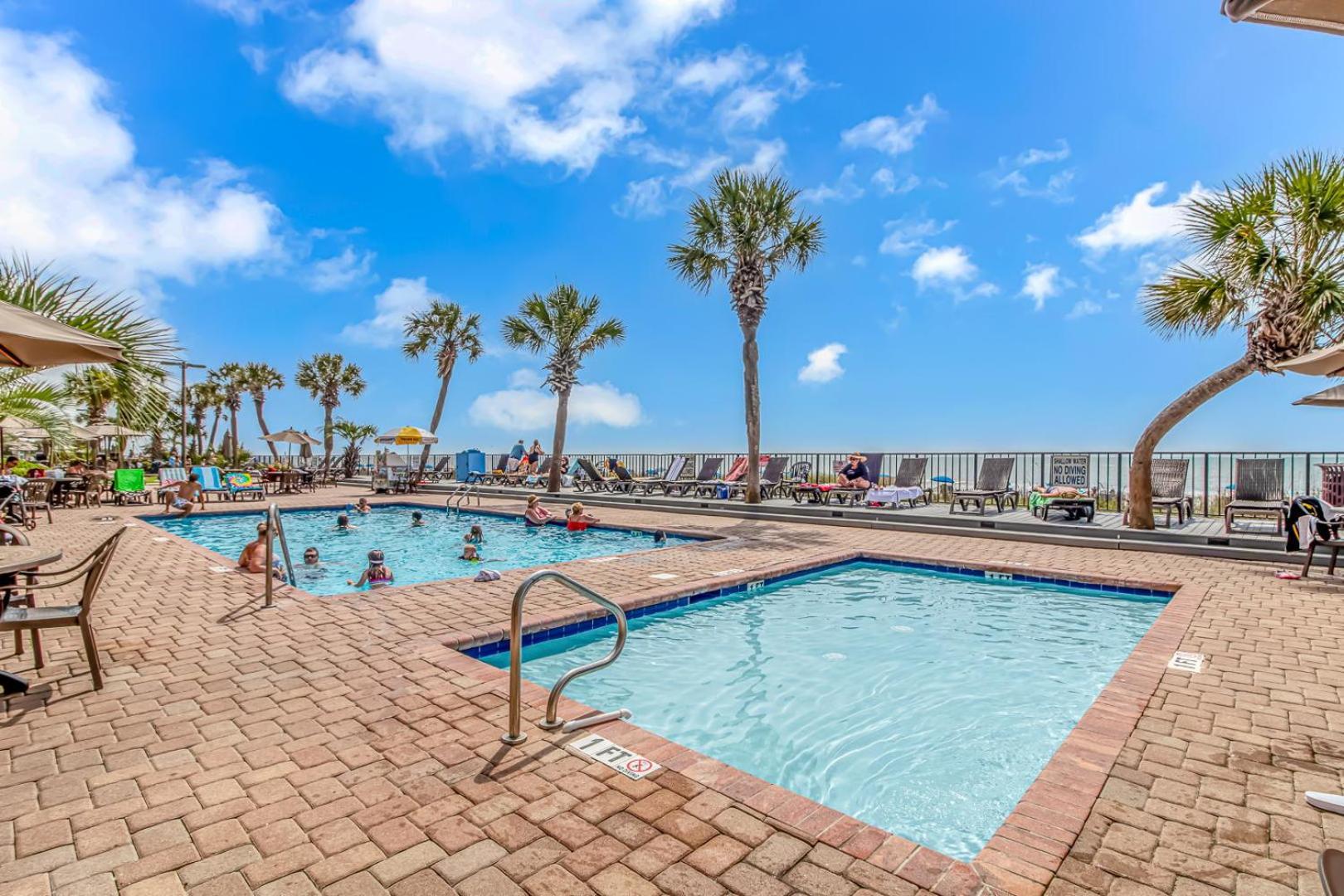 Ocean Front Queen Suite With Panoramic Views! - Compass Cove Unit 964 Myrtle Beach Buitenkant foto