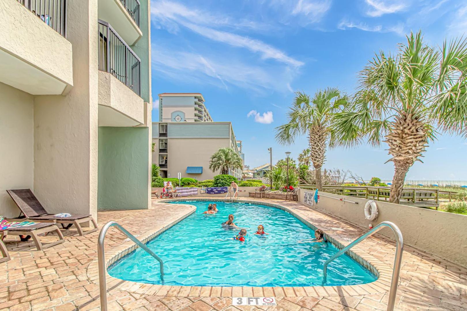 Ocean Front Queen Suite With Panoramic Views! - Compass Cove Unit 964 Myrtle Beach Buitenkant foto